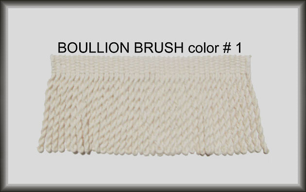 Turkish Boullion Rug Fringe