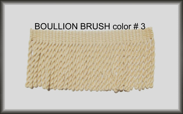 Turkish Boullion Rug Fringe