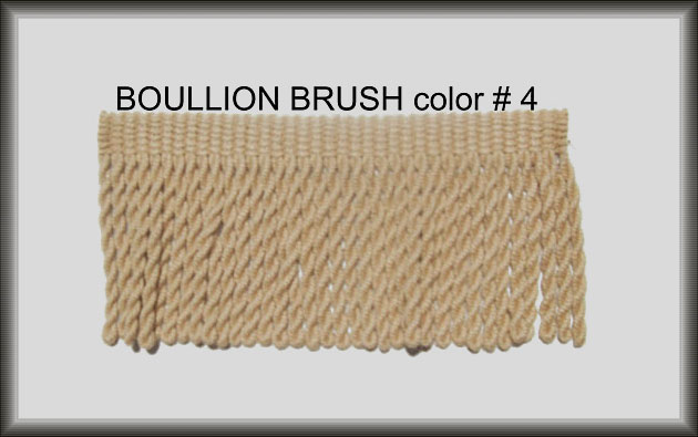 Turkish Boullion Rug Fringe