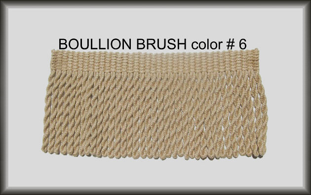 Turkish Boullion Rug Fringe