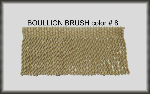 Turkish Boullion Rug Fringe