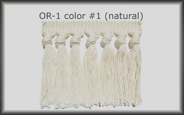 OR-1 Oriental Rug Fringe