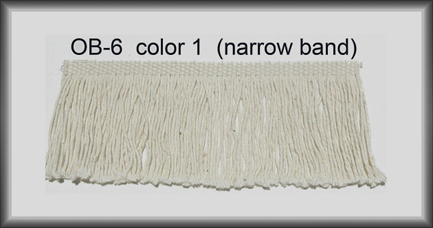 Narrow Band Brush  Rug Fringe