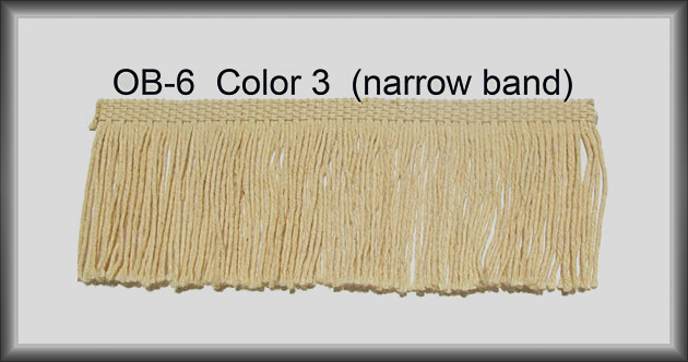 Narrow Band Brush  Rug Fringe