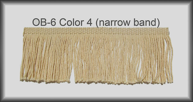 Narrow Band Brush  Rug Fringe