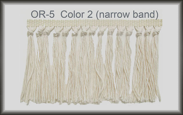 Narrow Band Brush  Rug Fringe