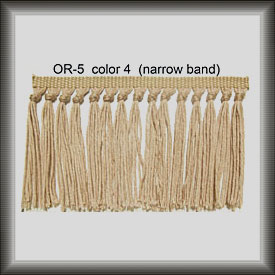 Fringe for rug repair