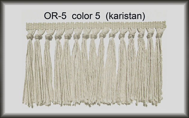 Narrow Band Brush  Rug Fringe