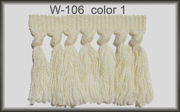 Narrow Band Brush  Rug Fringe