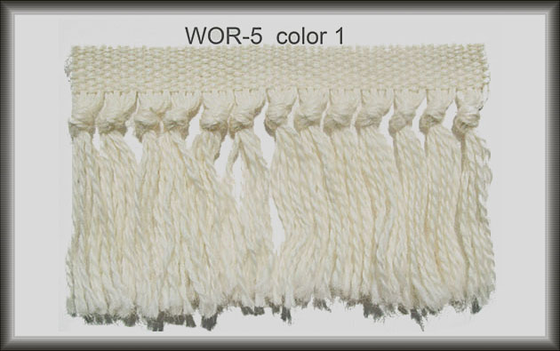 Narrow Band Brush  Rug Fringe